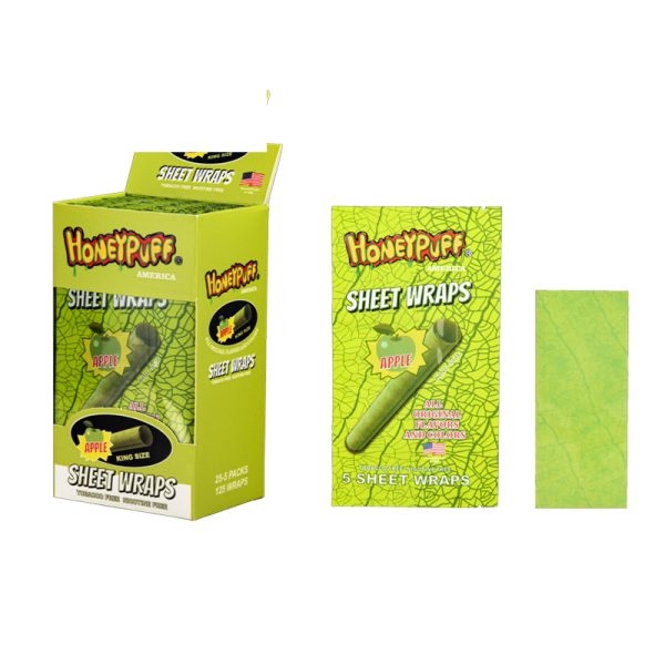 Honey Puff | Flavored Sheet Wraps – Box of 25 [P1295]