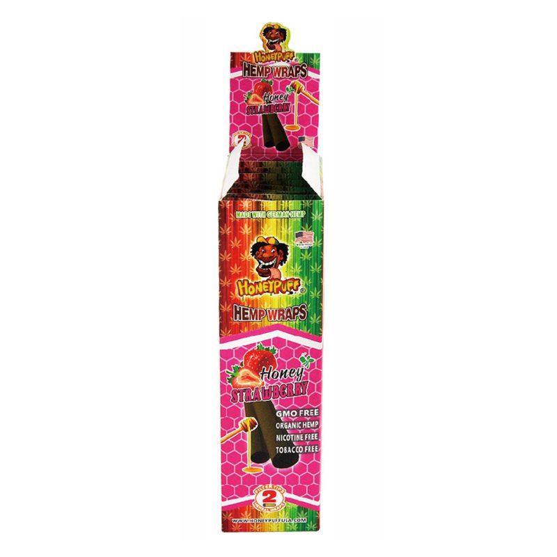 Honey Puff | Flavored Hemp Wrap-12 packs/display  [P809x]