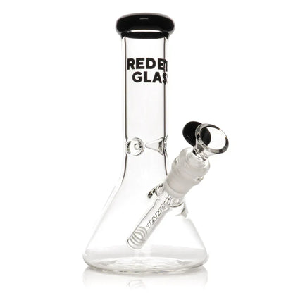 Red Eye Glass 8" Beaker Bong with Decorative Gift Box included