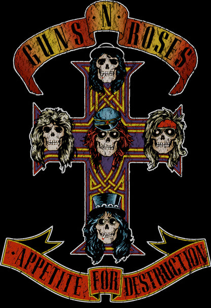 Guns N’ Roses | Authentic "Appetite For Destruction" Hoodie (officially licensed)