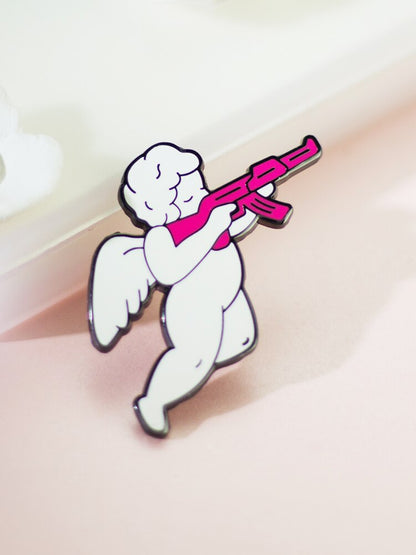 Cupid AK-47 Badge