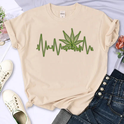 Cannabis Printed T-shirt