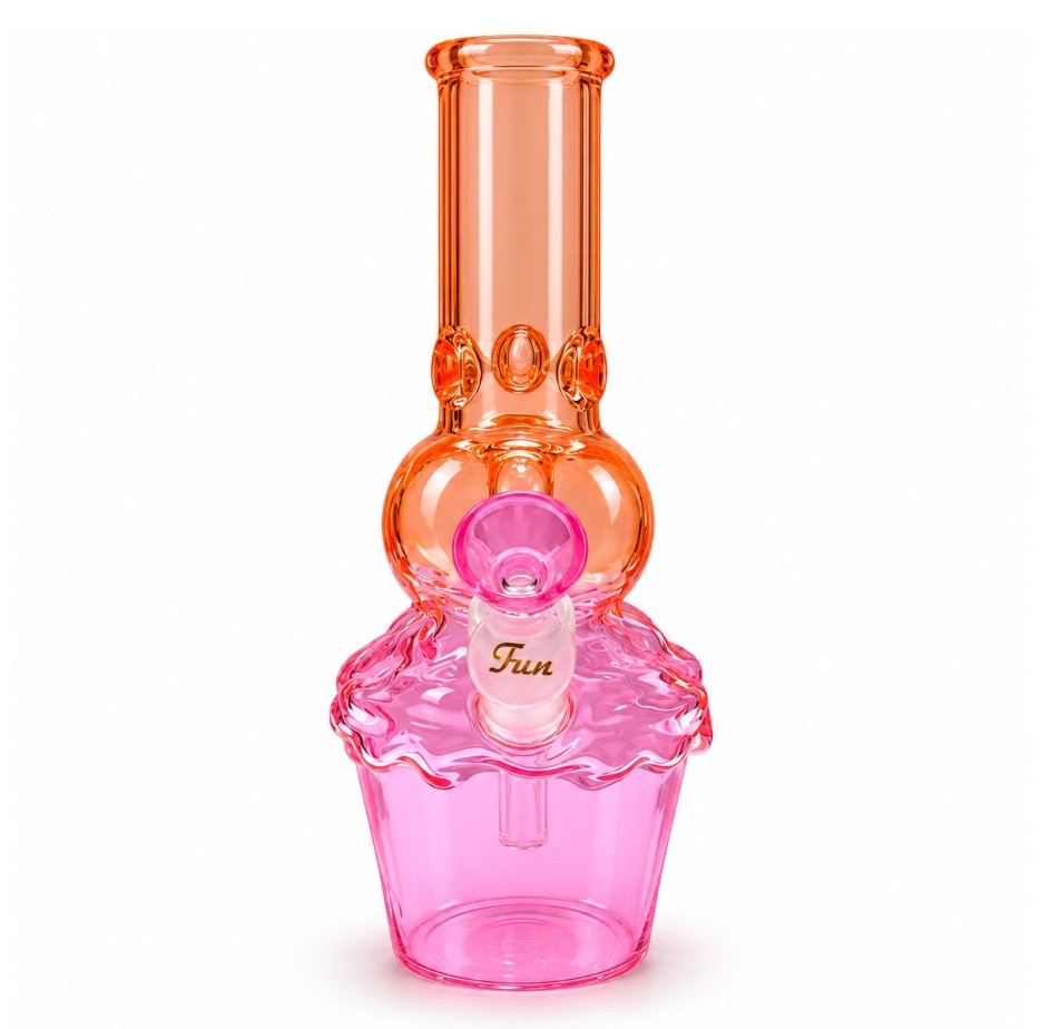 Fortune | 10" Character Cup Glass Water Pipe