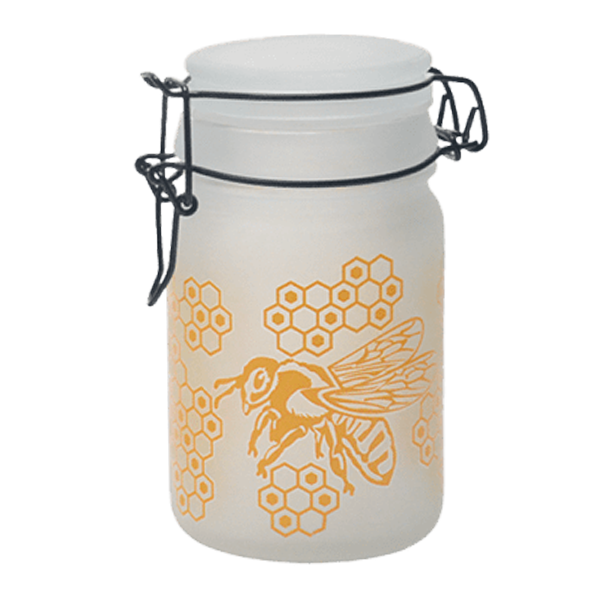 Honey Bee Glass Storage Jar-Multiple Sizes Available [SMKZ-143]