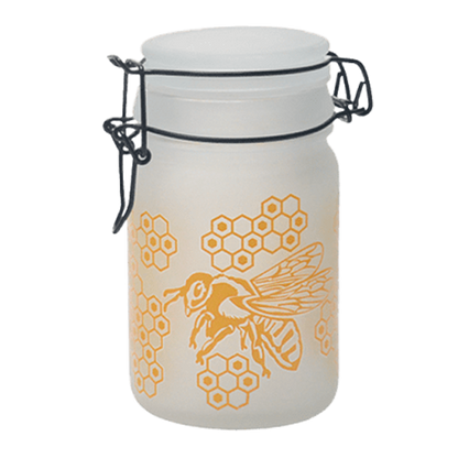 Honey Bee Glass Storage Jar-Multiple Sizes Available [SMKZ-143]