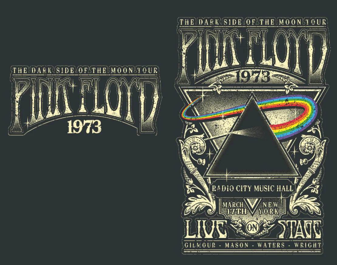 Pink Floyd | Authentic "DSOTM 1973" Hoodie (Officially Licensed)