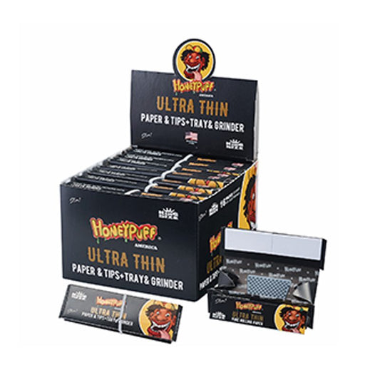 Honey Puff | Rolling Kit – Ultra Thin King Size Kit(16 Packs/Display)  [P1183-01]