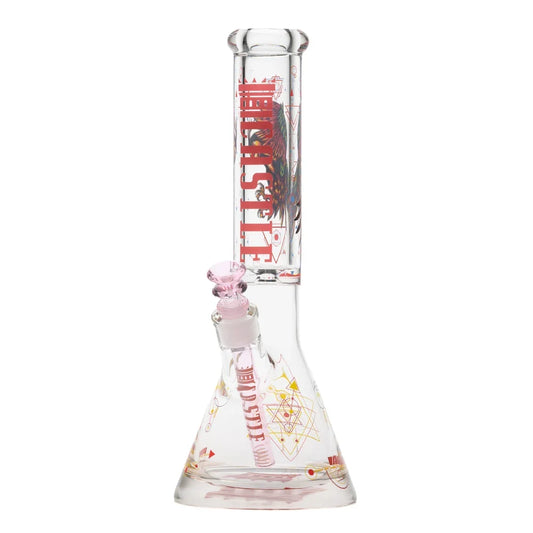 14" Wisdom Beaker Bong - 9mm Thick Glass