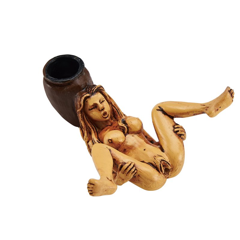 5" Smoking Pipe Girl 3 Design [YDS-006]_0