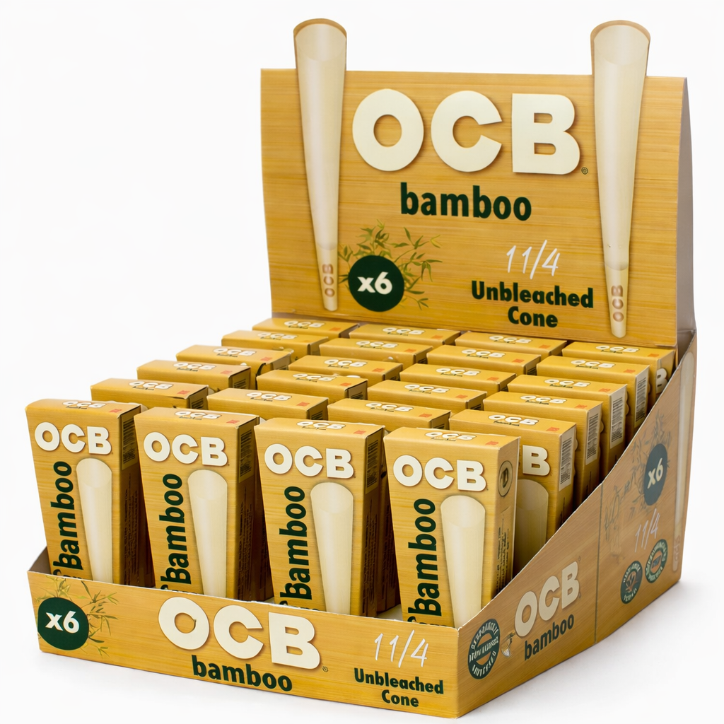 OCB | Paper Cone 1 1/4 Size - Bamboo (PACK OF 32) [SMK654]