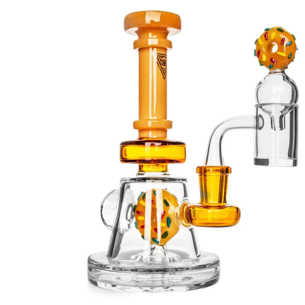 Red Eye Glass® | 8" Freshly Baked Concentrate Rig Set [2436JY]