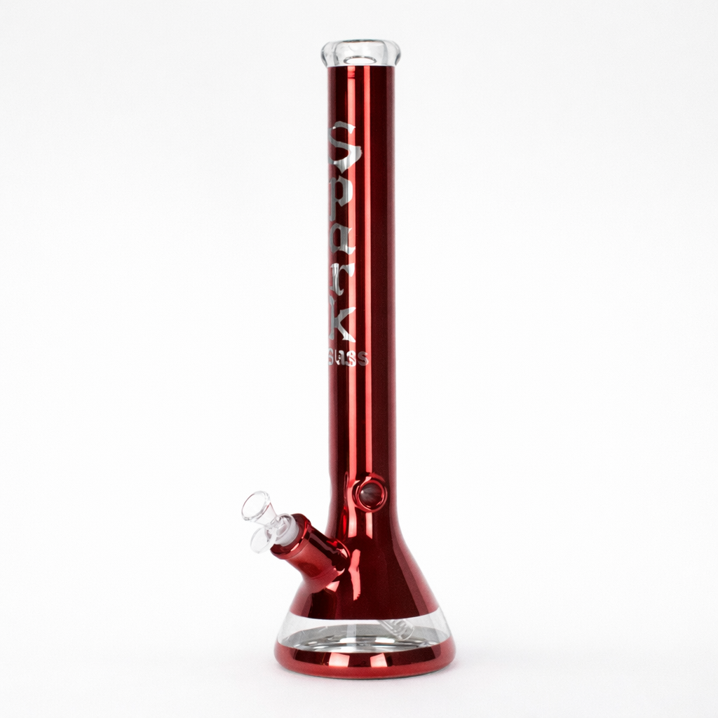 SPARK | 18" 7 mm metallic classic beaker bong