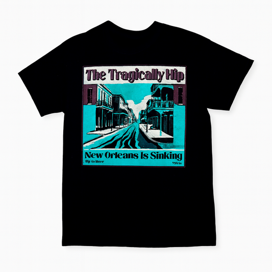 The Tragically Hip | "New Orleans" Men's T-Shirt Black - Officially Licensed