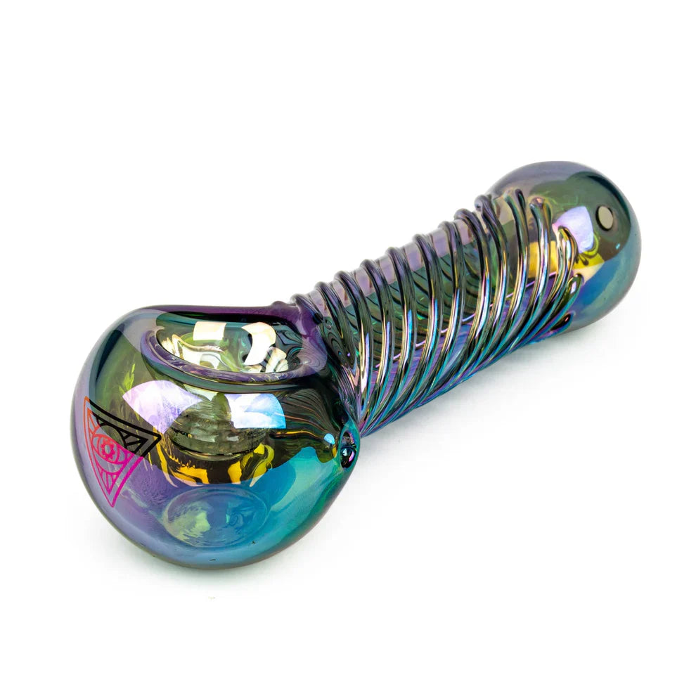 Red Eye Tek® | 4.5" Metallic Terminator Finish Big Twister Hand Pipe