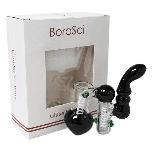 BoroSci | 7.5" Dubbler Glass Bubbler