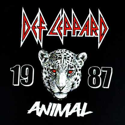 Def Leppard | "Animal Sketch" Unisex T-Shirt-Black- Officially Licensed