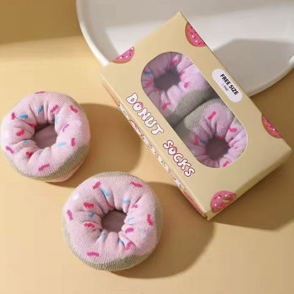 TRIM QUEEN | DONUT PINK SWIRL SOCKS_1