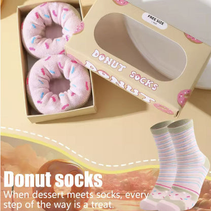 TRIM QUEEN | DONUT PINK SWIRL SOCKS_0