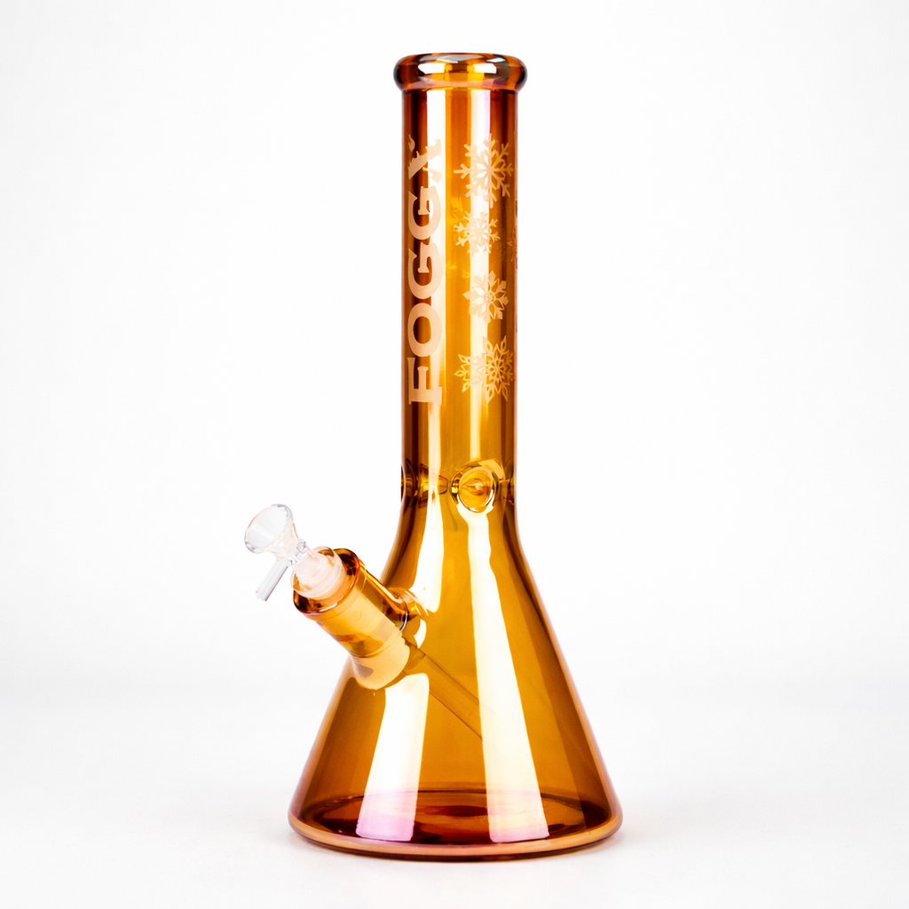 FOGGX | 14" Glass Water Pipe [FTLL01] – 7mm