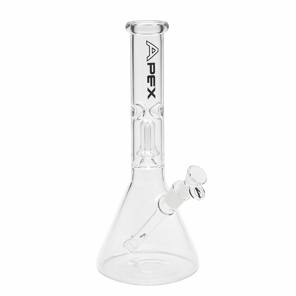 Apex | 12" Full Size Single Dome Perculator Beaker Glass Bong