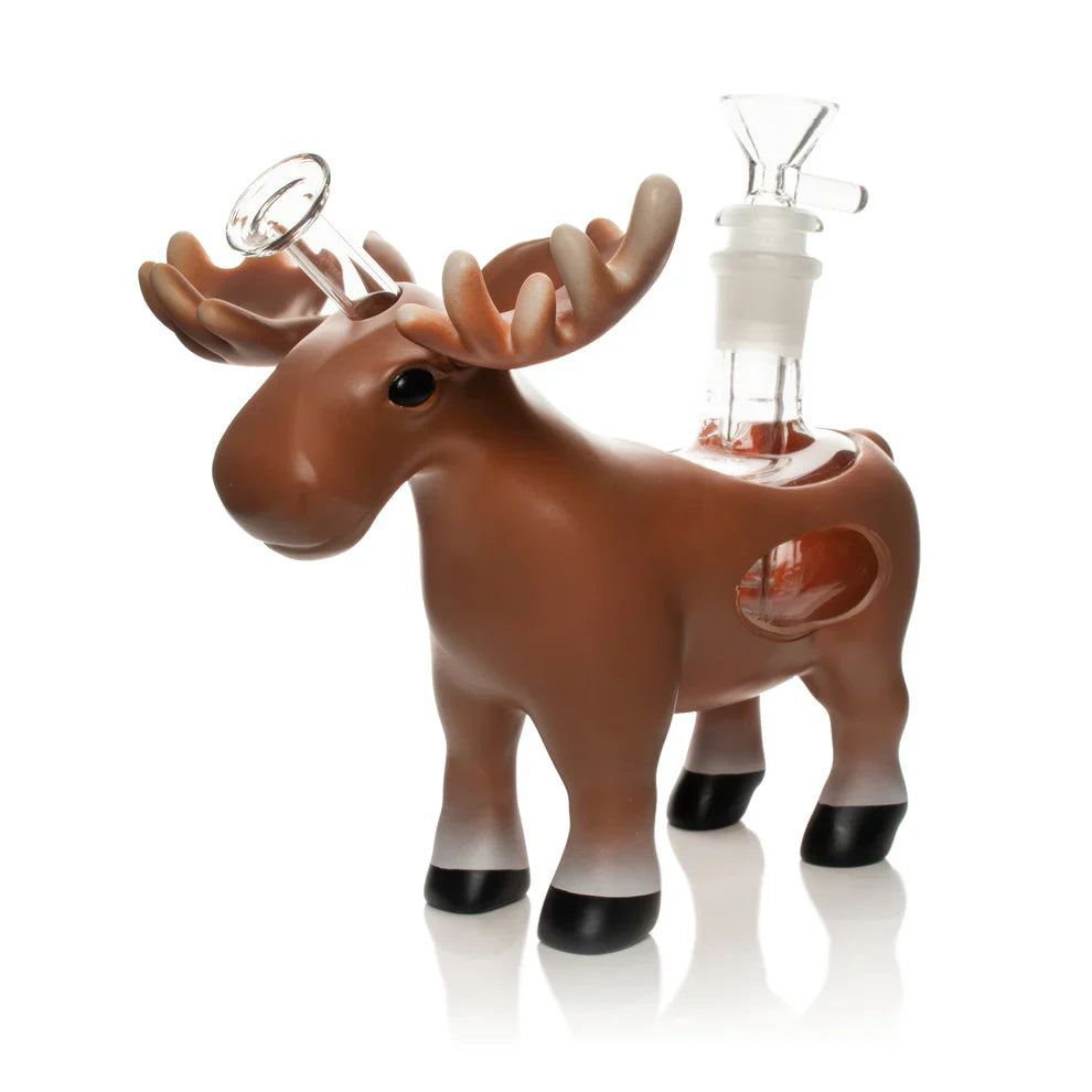 LIT® Silicone | 7" Moose Water Pipe [TS211]