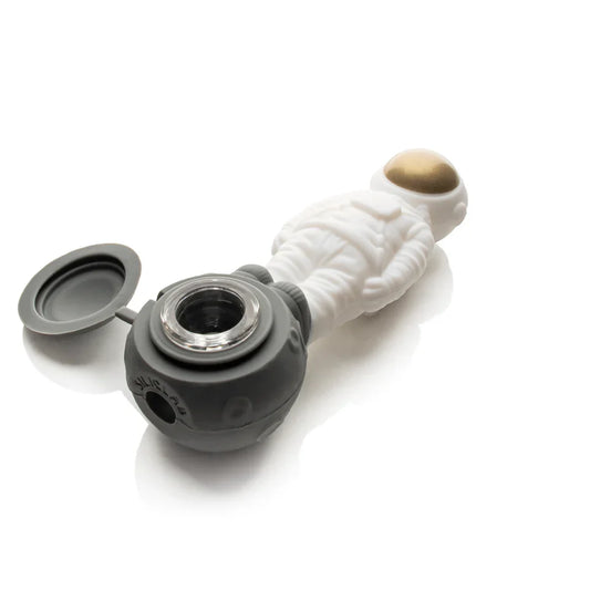 LIT® Silicone | 4.75" Man On The Moon Hand Pipe [TS226]
