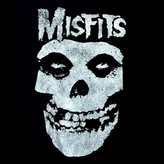 Misfits | “Classic Distressed Fiend Skull” Short Sleeve Unisex Black T-Shirt