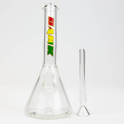 DANK | 8" beaker Bong with Bent Neck