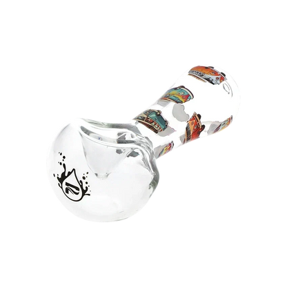 Pulsar VW Bus 4.5" Glass Spoon Pipe 3 Count set