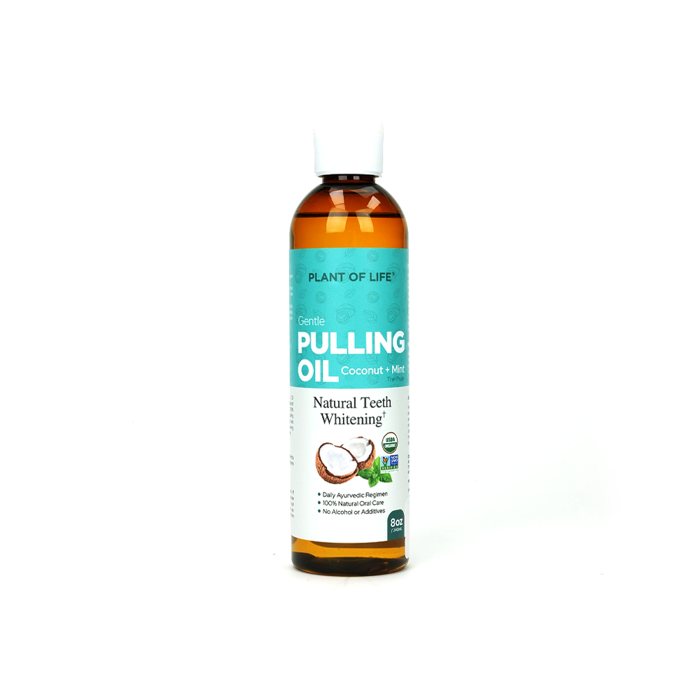 Plant of Life | Natural Mouth Pulling Oil - Ayurvedic Coconut + Mint 240mL_0