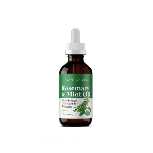 Plant of Life | Rosemary Mint Essential Oil for strengthening Hair & Skin (2oz / 60mL)_0