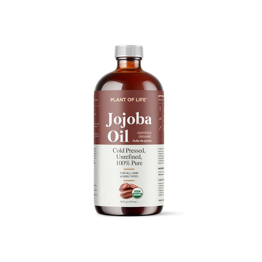 Plant of Life | Organic Jojoba Oil for strenthening Hair & Skin (120ml)_0
