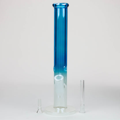16" Electroplated Gradient Classic tube 9 mm glass bong [WP196]_6