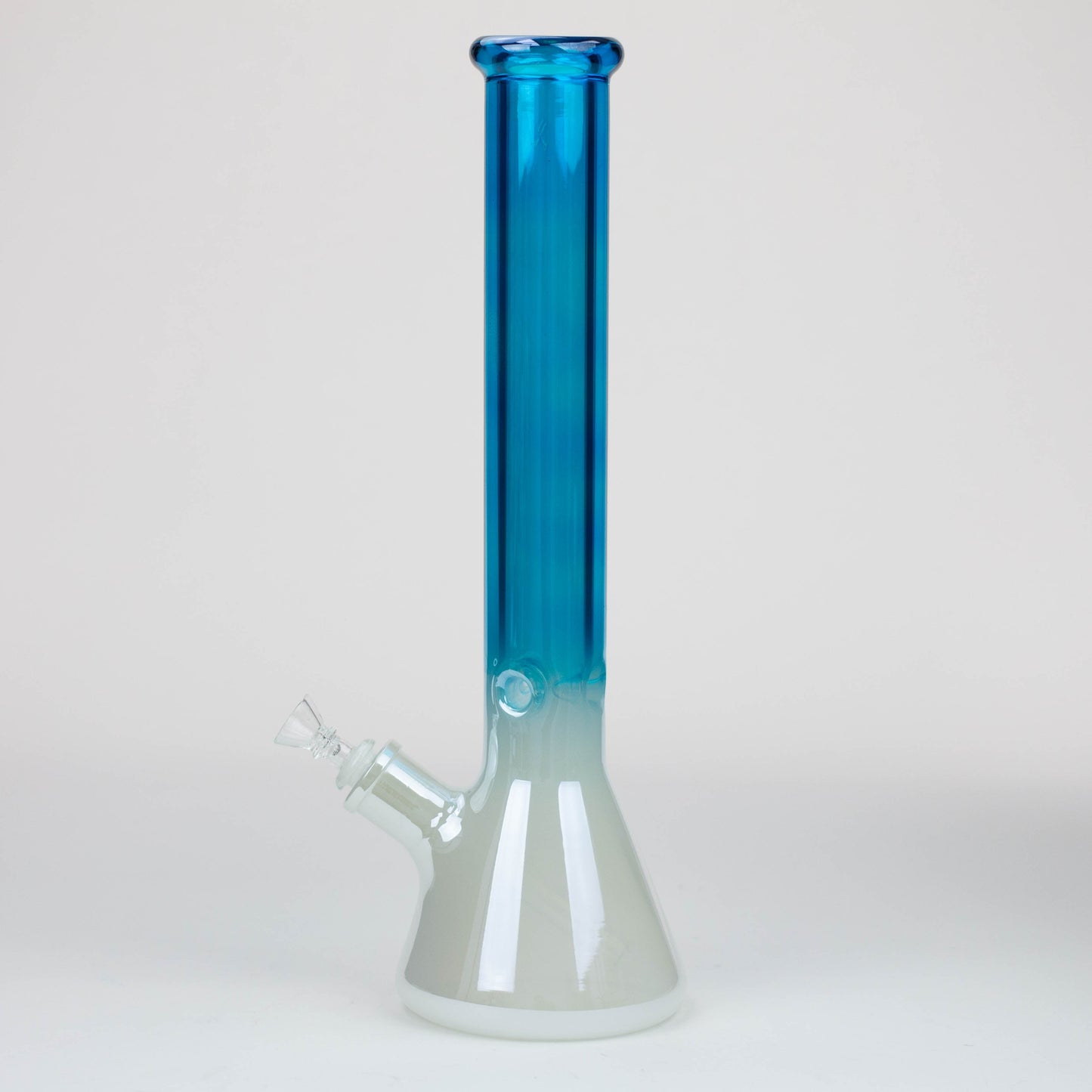 16" Electroplated Gradient Classic beaker 9 mm glass bong [WP187]_1