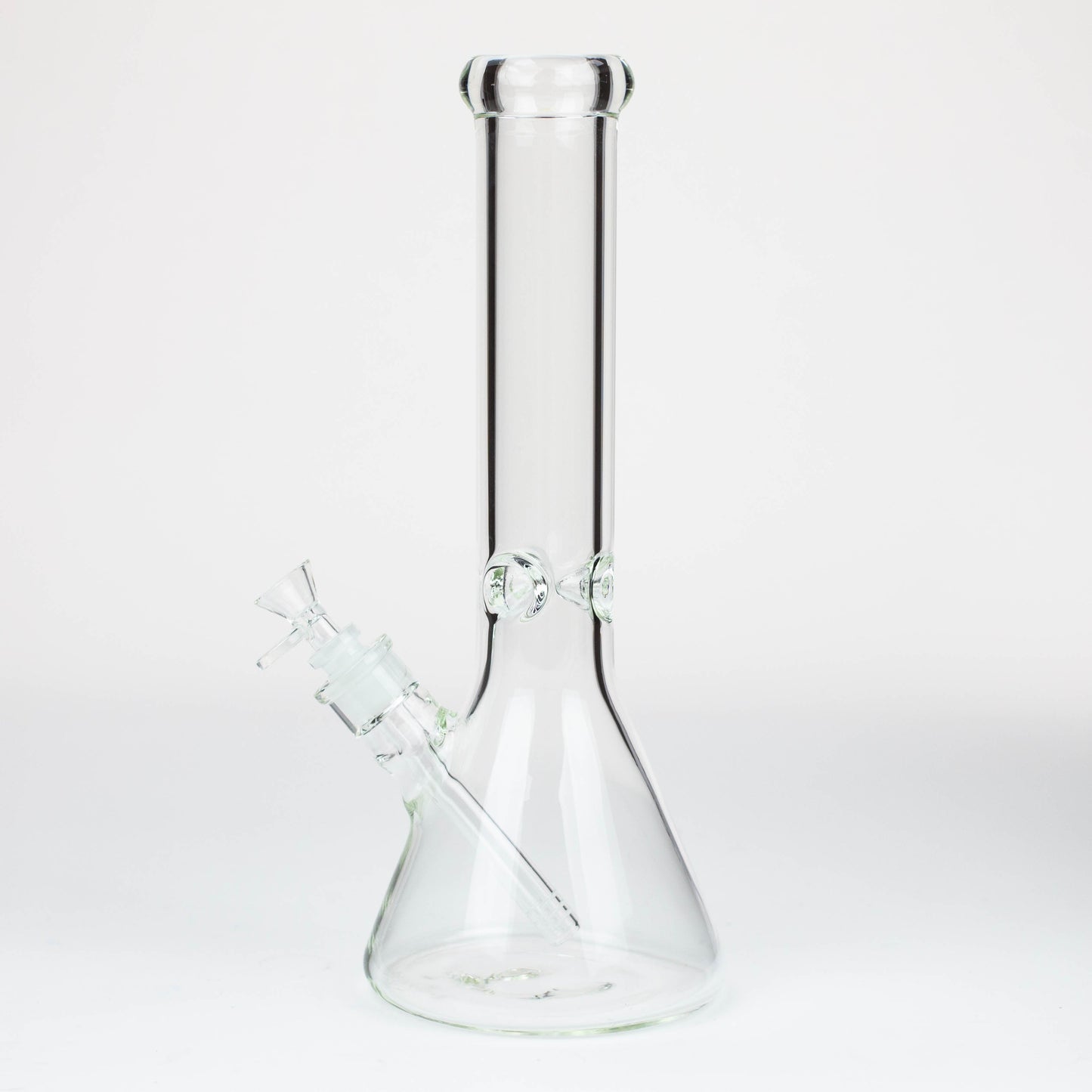13.5" Classic beaker 7 mm glass water bong [SP48]_1