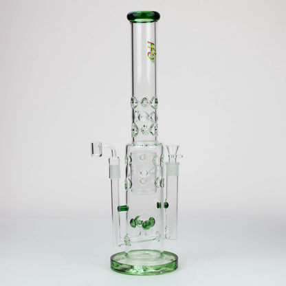 19" H2O 2-in-1 Double Joint glass water bong [H2O-22]_5