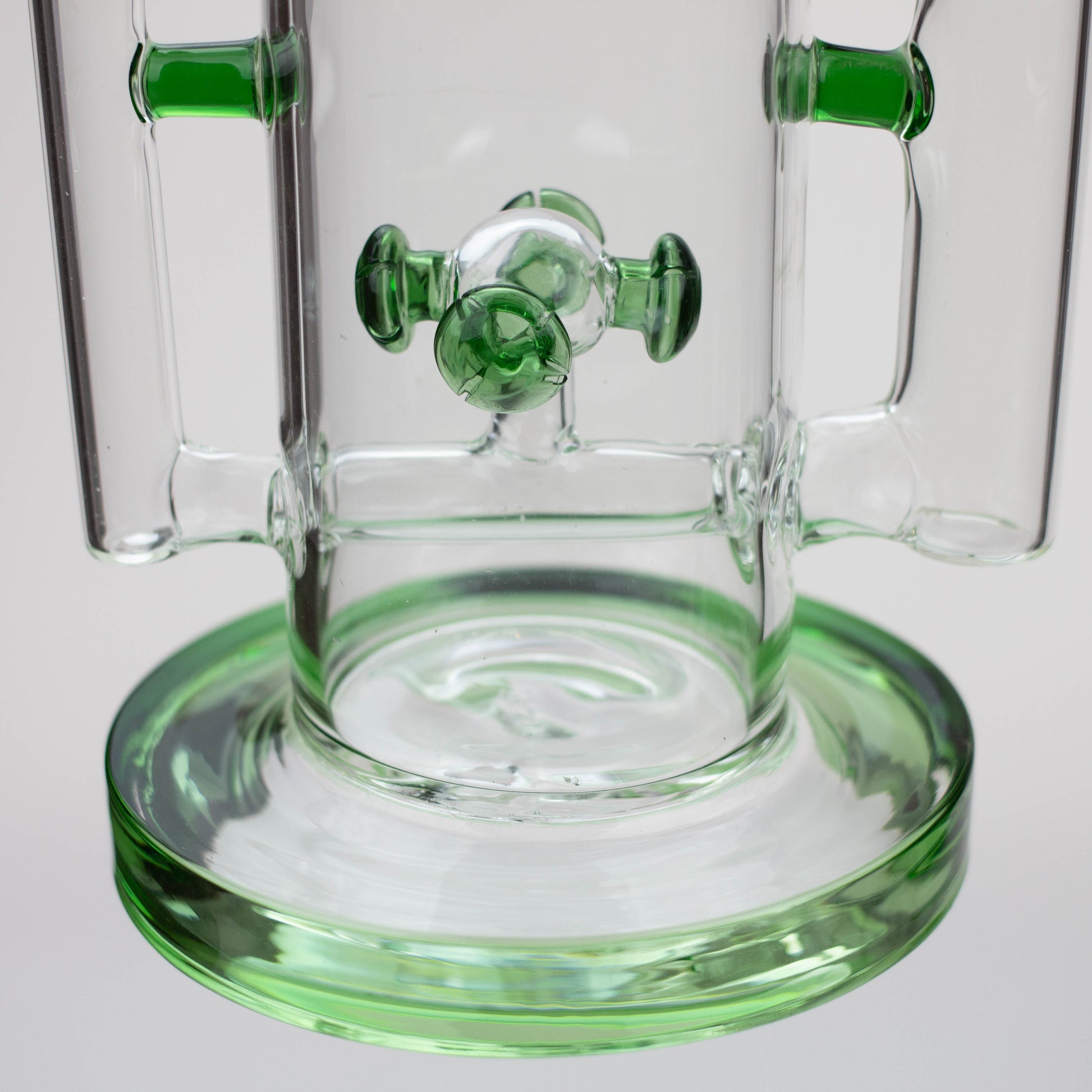 19" H2O 2-in-1 Double Joint glass water bong [H2O-22]_12