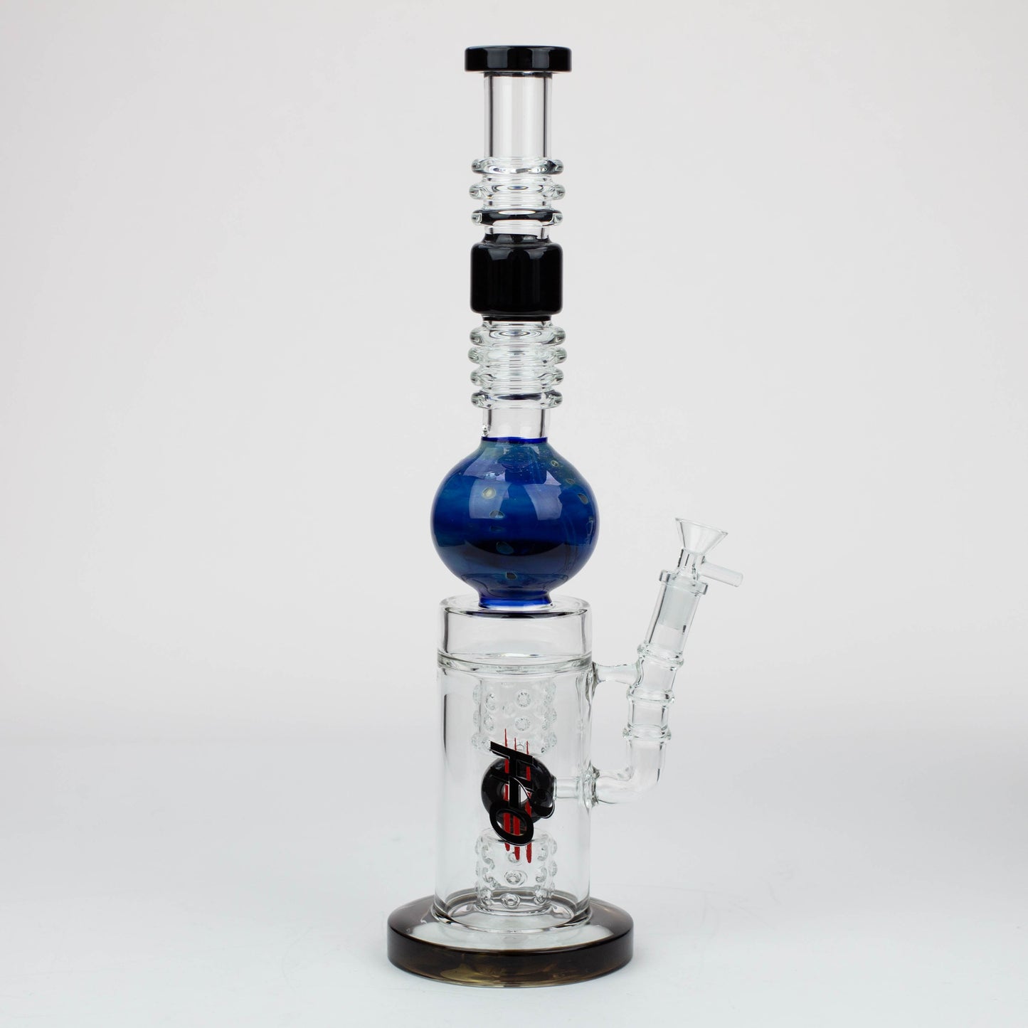 15" H2O Gold fumed sphere Glass water bong [H2O-23]_6
