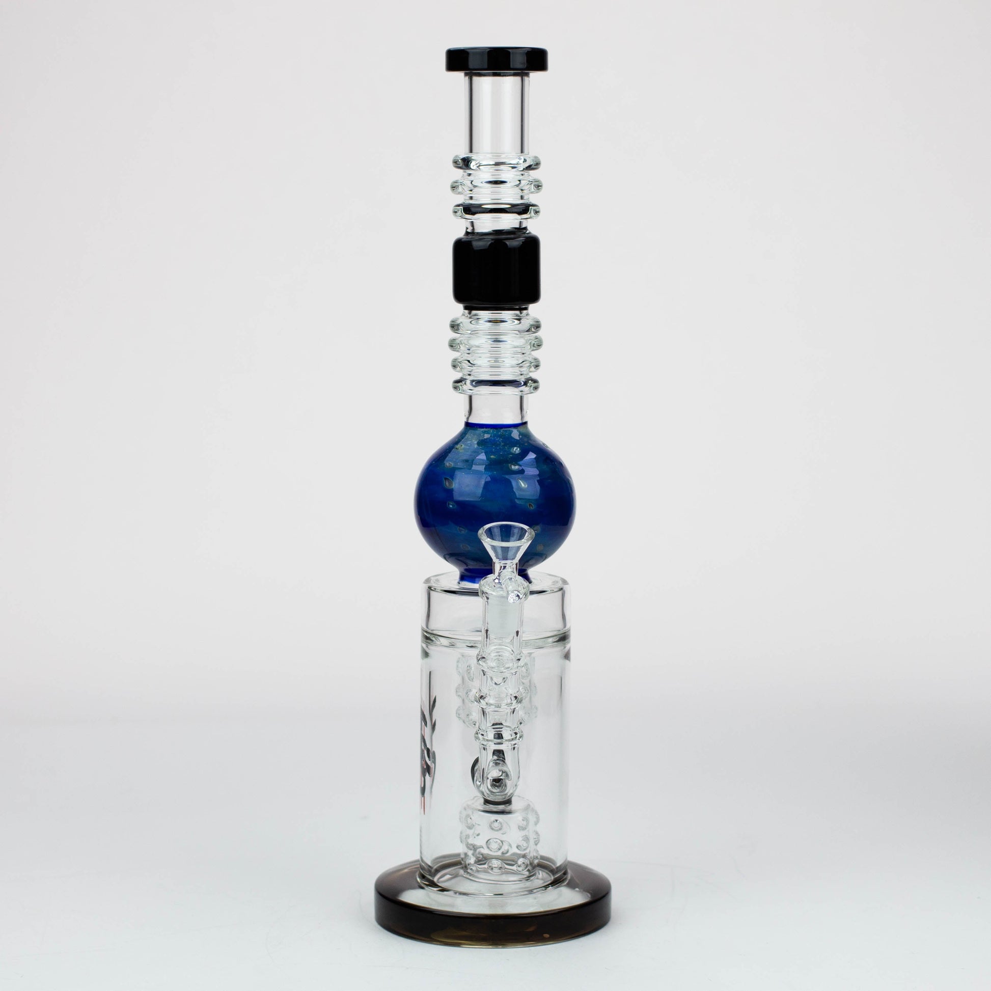 15" H2O Gold fumed sphere Glass water bong [H2O-23]_7