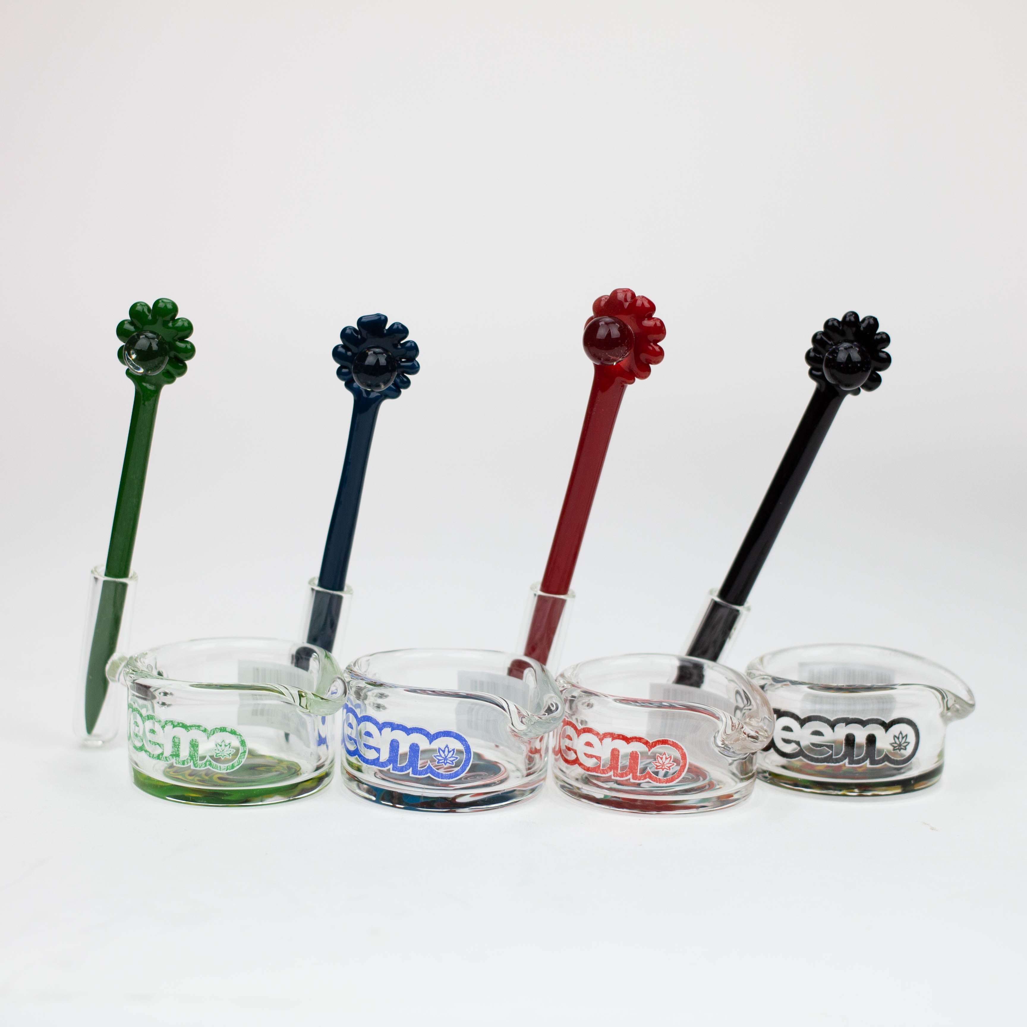 preemo - Glass Dabber and Dish Set [P052] – Smoqueen