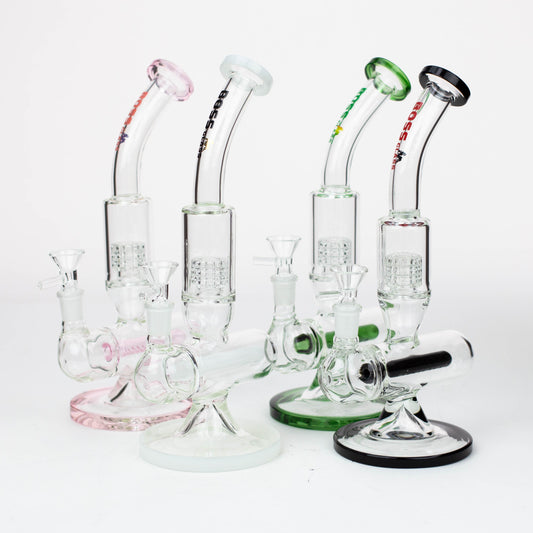 10" BOSS inline diffuser glass bong [AK904]_1