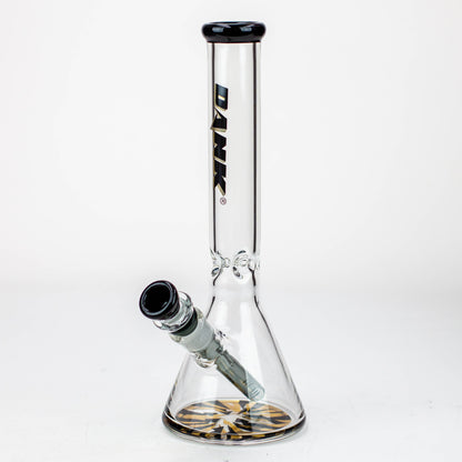 12" DANK 5 mm Thick beaker bong with thick base_9