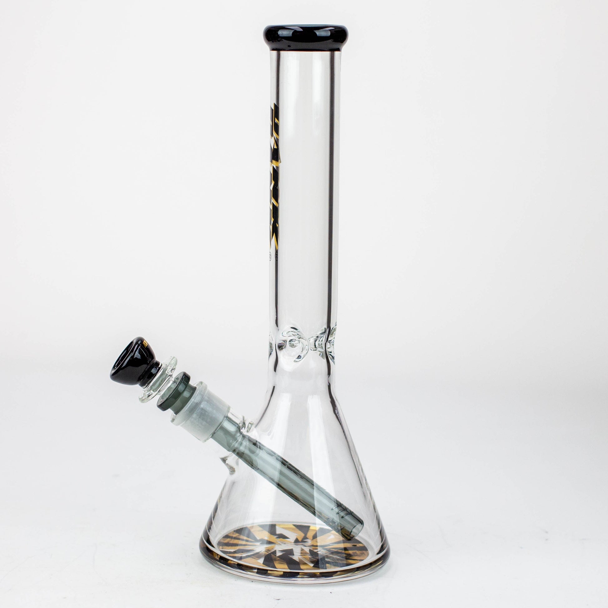 12" DANK 5 mm Thick beaker bong with thick base_12