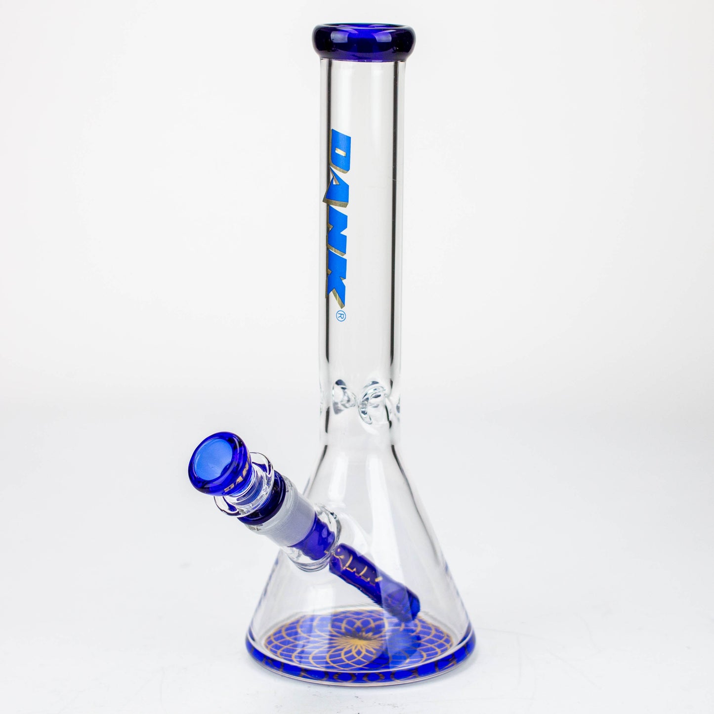 12" DANK 5 mm Thick beaker bong with thick base_5