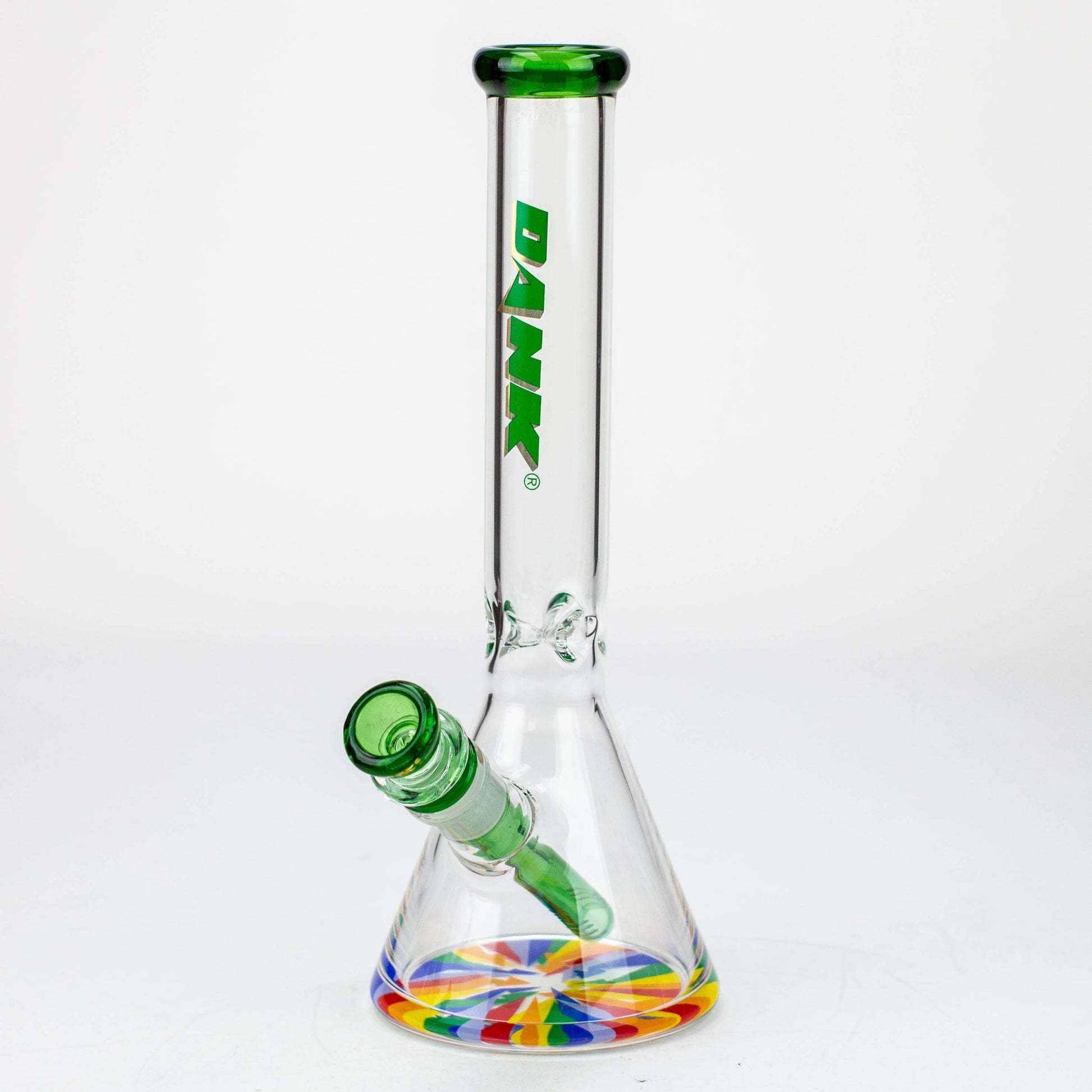 12" DANK 5 mm Thick beaker bong with thick base_7