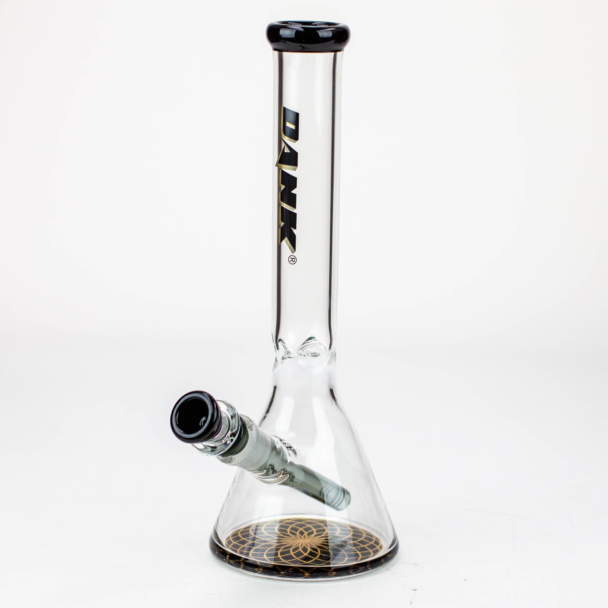 12" DANK 5 mm Thick beaker bong with thick base_6