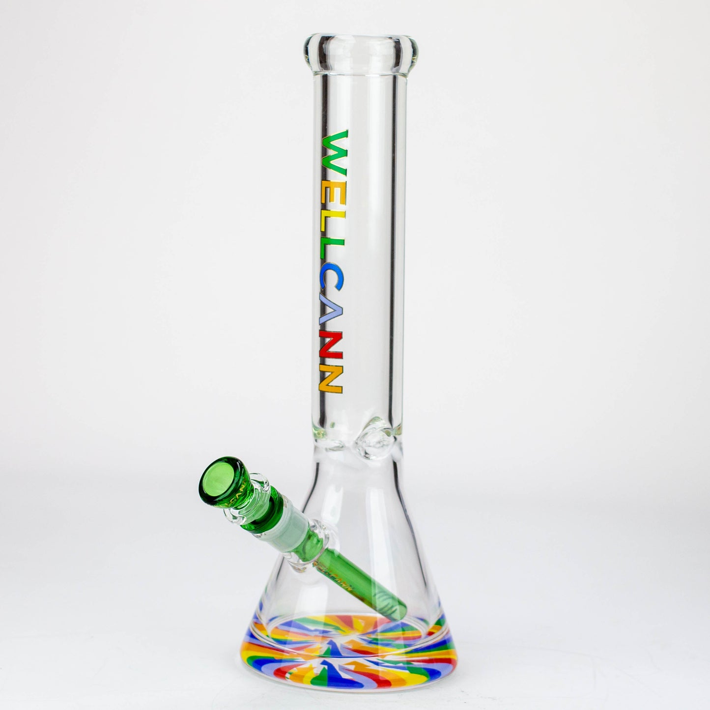 WellCann - 14" 7 mm Thick beaker bong with thick decal base_6