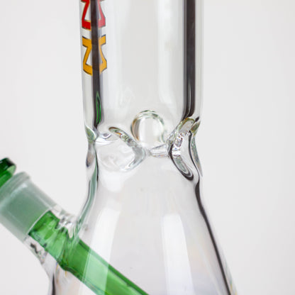 WellCann - 14" 7 mm Thick beaker bong with thick decal base_9