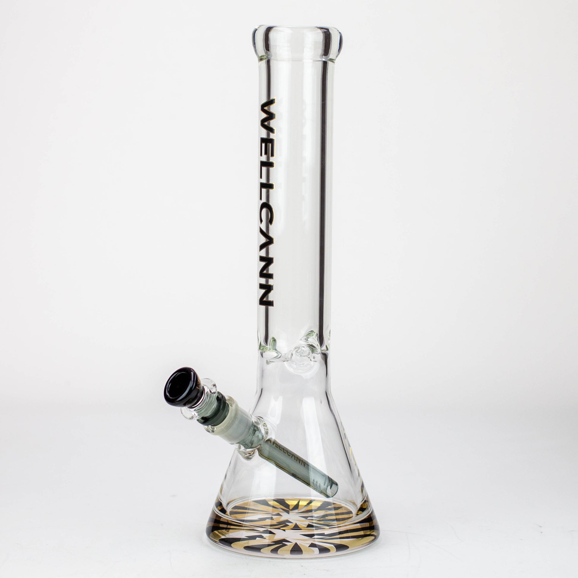 WellCann - 14" 7 mm Thick beaker bong with thick decal base_4