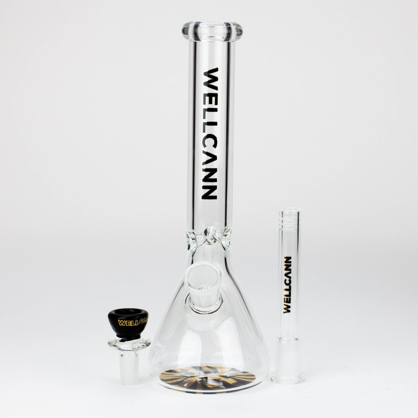 WellCann - 9.5" beaker glass water bong_2
